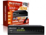 Цифровой Эфирный и Кабельный приёмник Gi World Vision T624 А